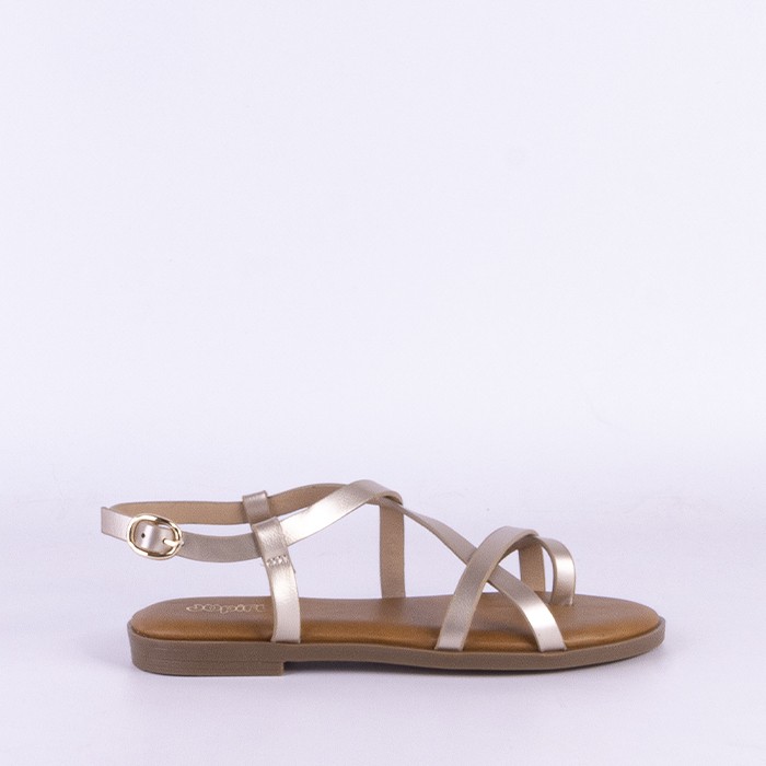 SANDALIA NIÑA ORO 27330