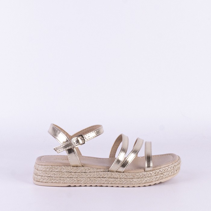 SANDALIA NIÑA ORO 27327