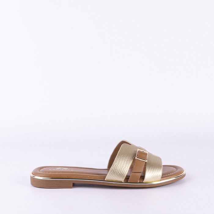 SANDALIA MUJER LAPIERCE ORO...