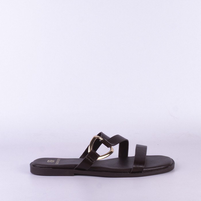 SANDALIA MUJER CHOCOLATE 57091