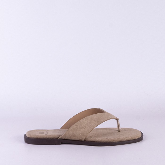 SANDALIA MUJER BEIGE 57089