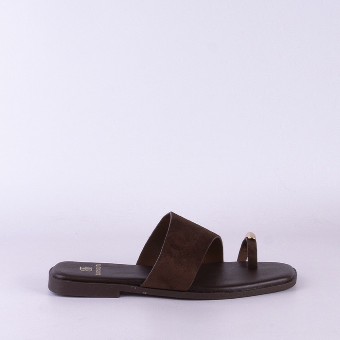SANDALIA MUJER CHOCOLATE 57096