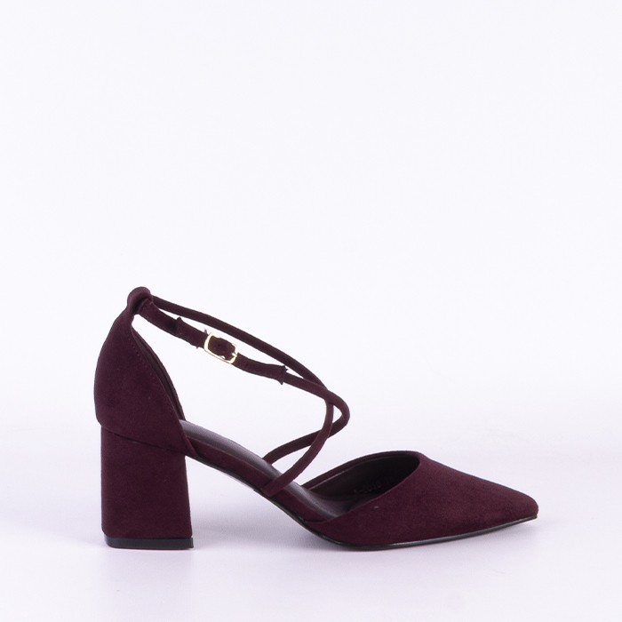 ZAPATO MUJER BURDEOS 57182