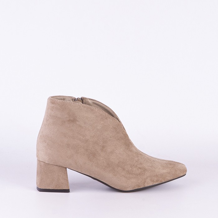 BOTIN MUJER BEIGE 57175