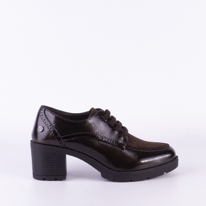 ZAPATO MUJER MARRON 57344