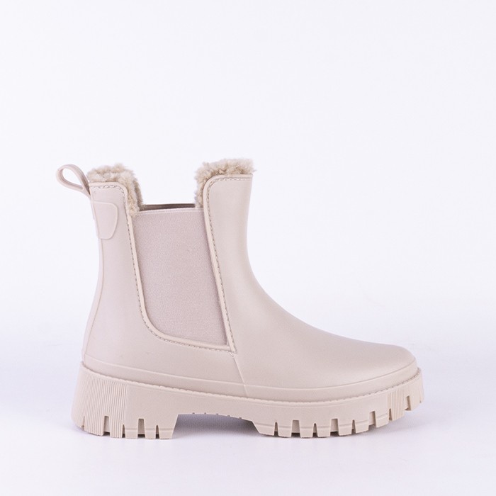 BOTA DE AGUA MUJER BEIGE 57397