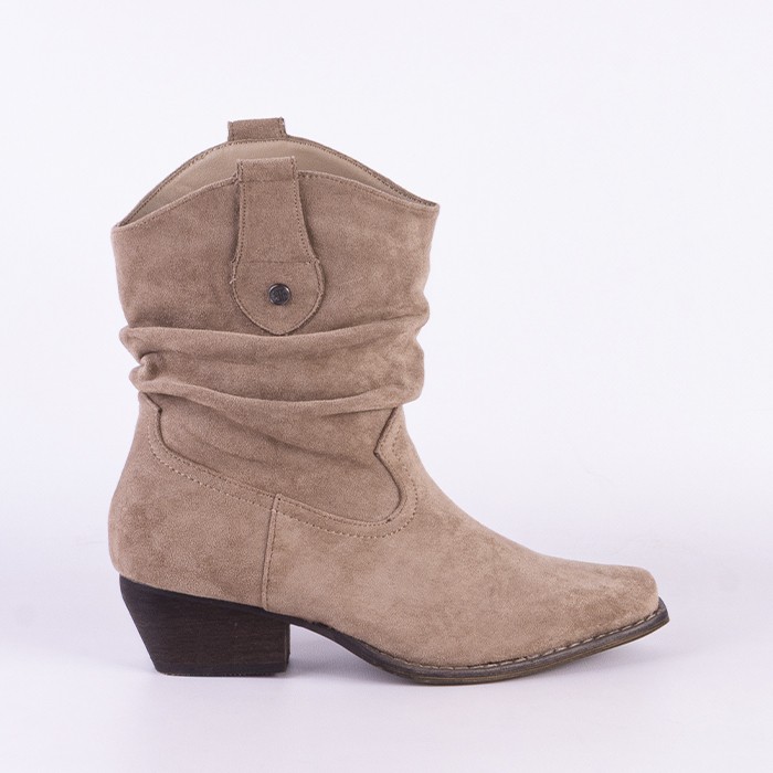 BOTIN MUJER BEIGE 57294